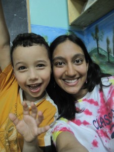 Suhail was one of the most enthusiastic and energetic kids there!